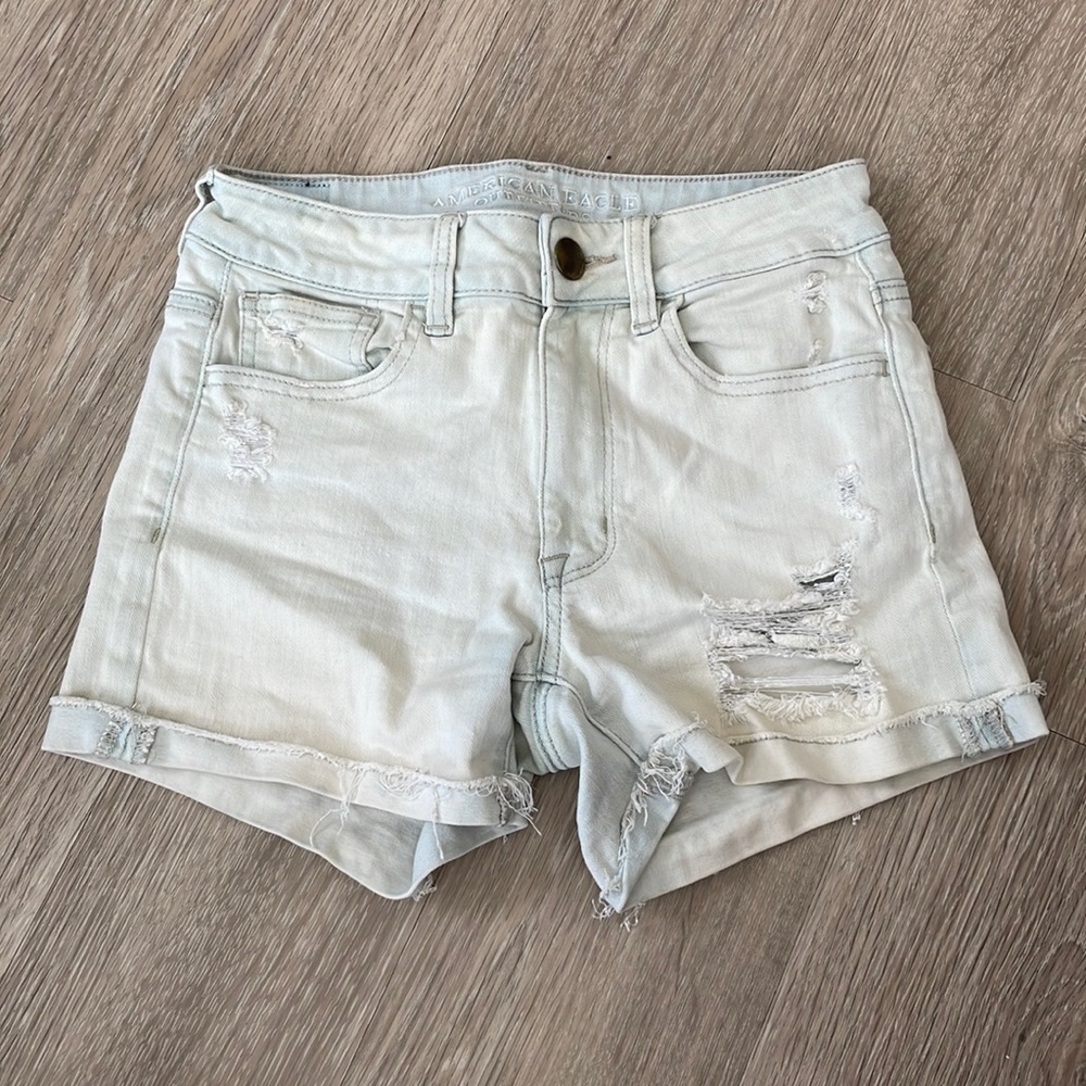 American Eagle Super Stretch High Rise Shortie